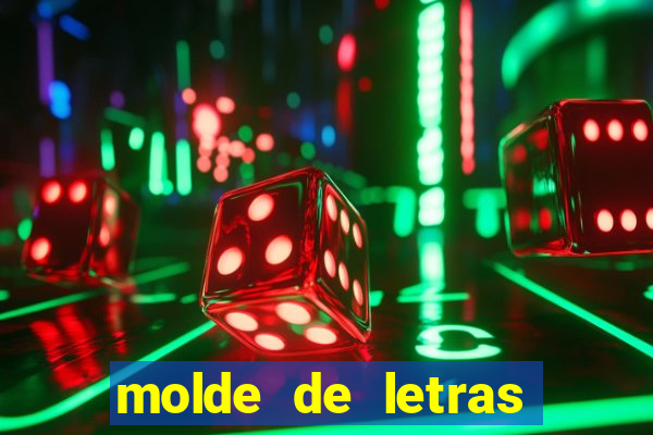 molde de letras feliz natal para imprimir